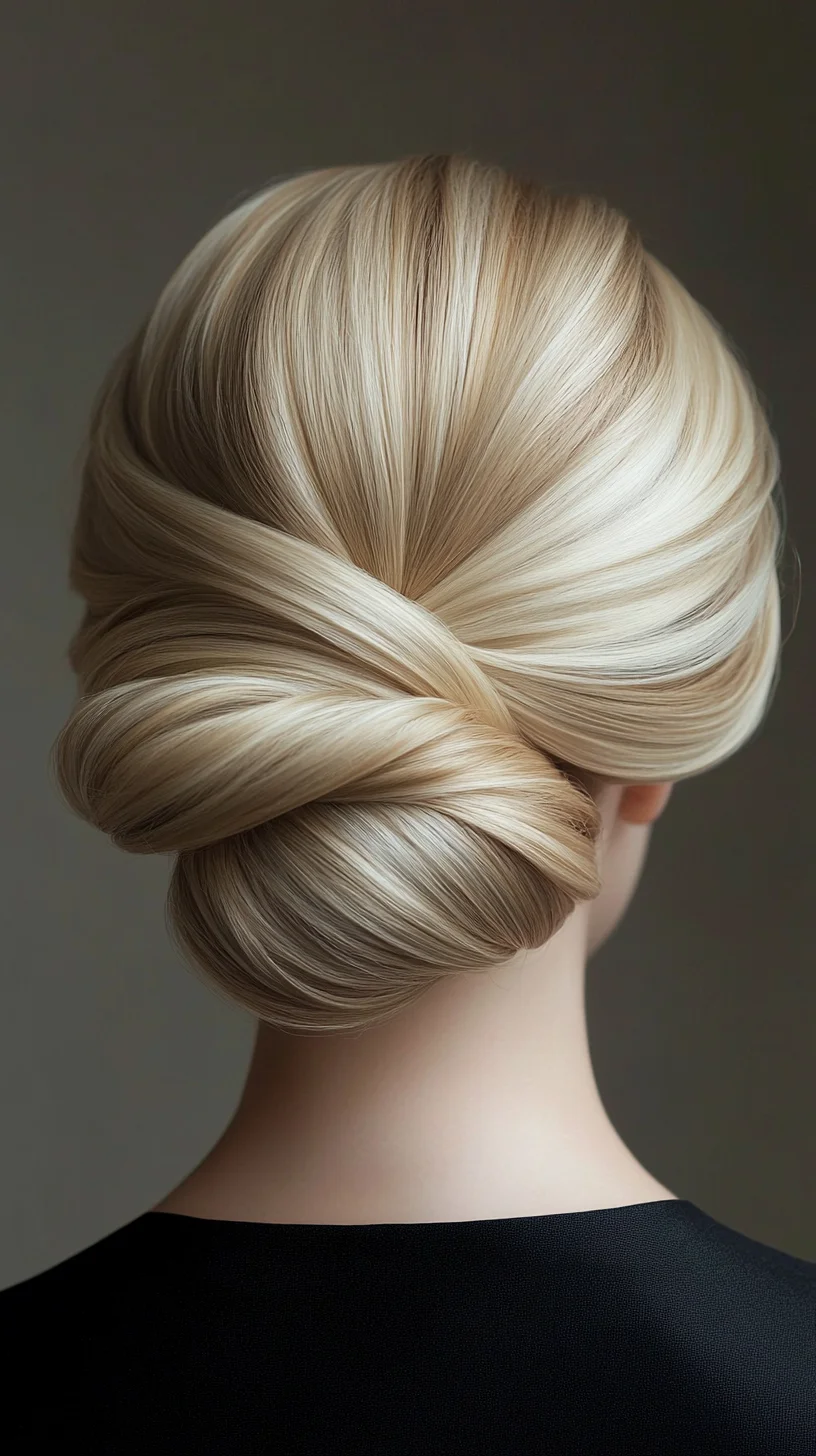 Timeless Elegance: The Chic Twisted Bun for Any Occasion