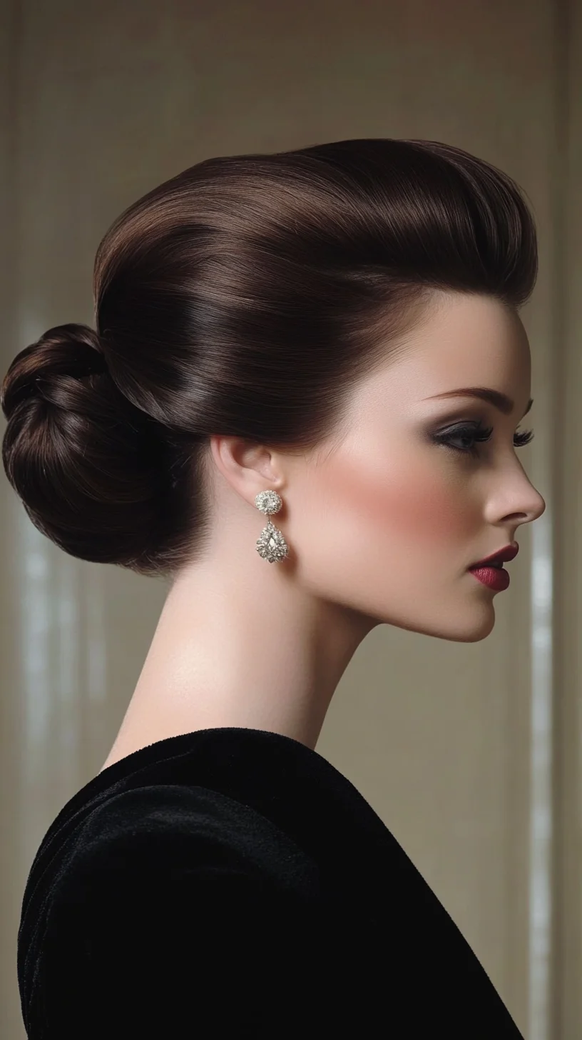 Timeless Elegance: The Classic Chignon for a Sophisticated Look