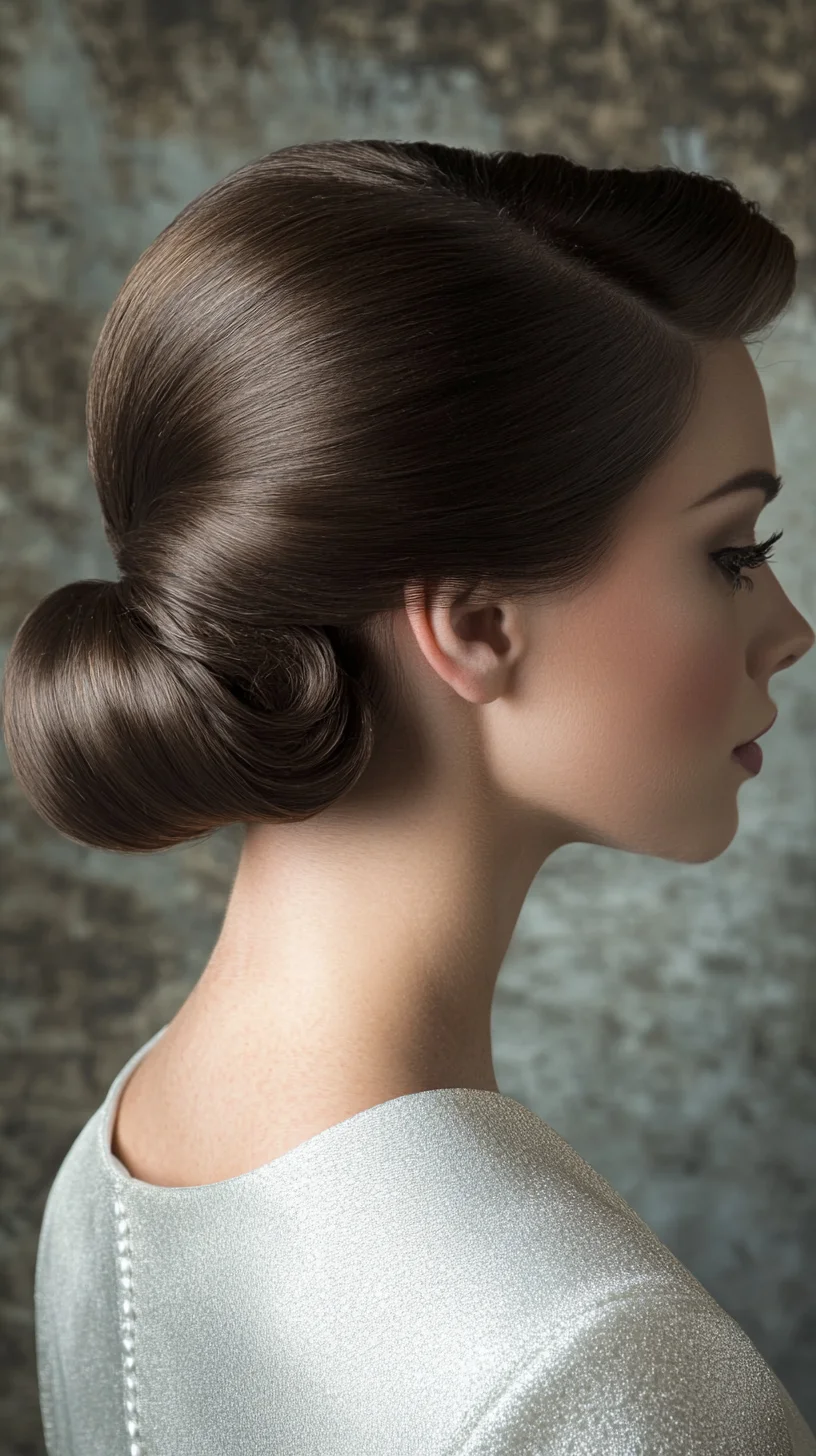 Timeless Elegance: The Classic Chignon for Effortless Sophistication