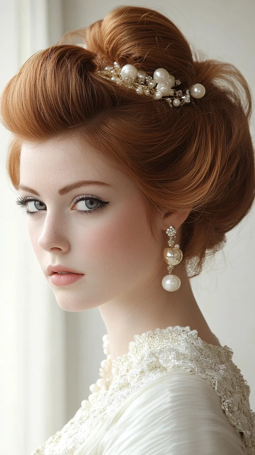 Timeless Elegance: The Classic Updo with Refined Accessories