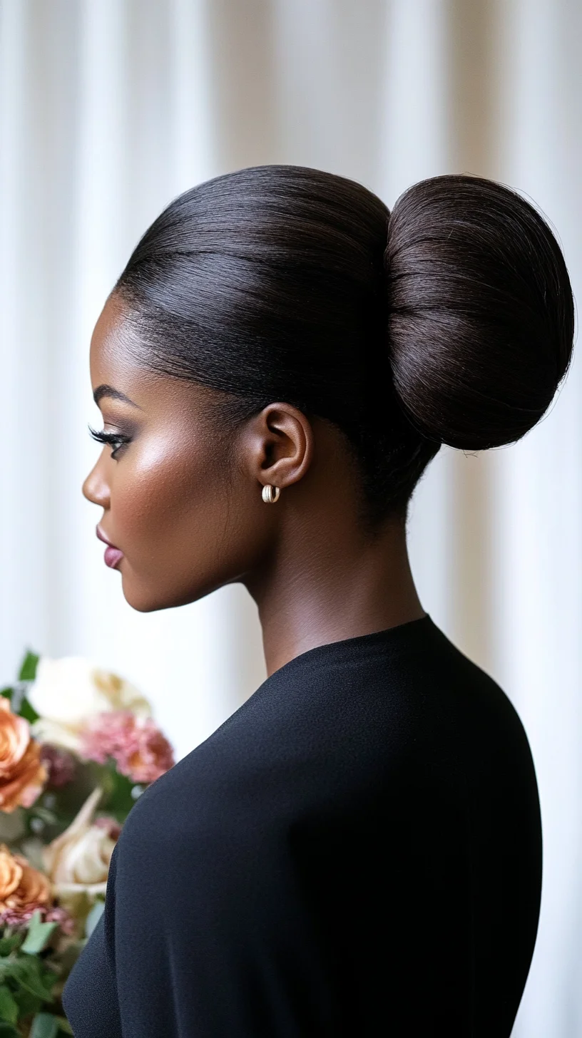 Timeless Elegance: The Sleek Low Bun for Effortless Chic