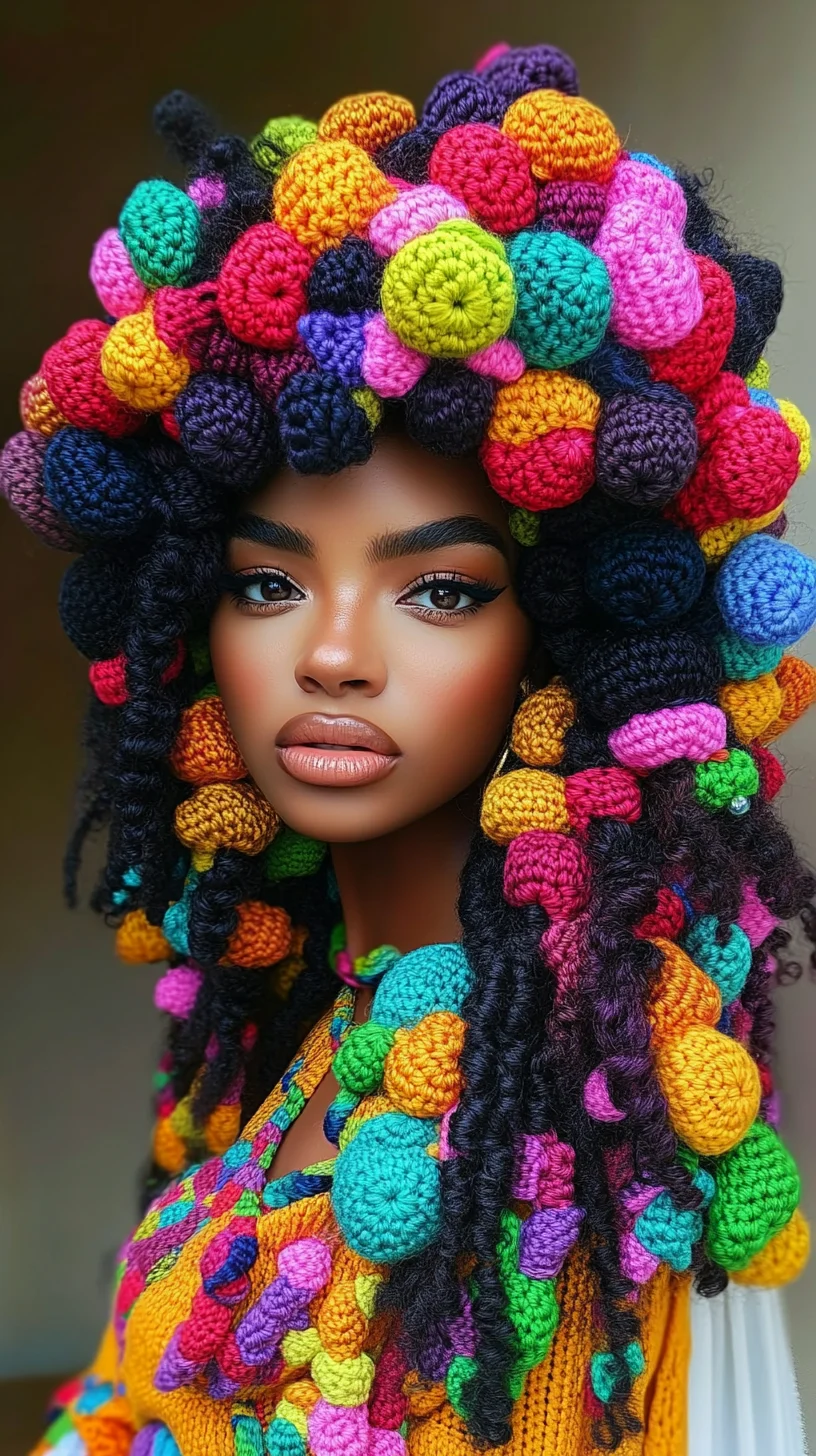 Vibrant Crochet Locs: Bold, Colorful, and Effortlessly Chic