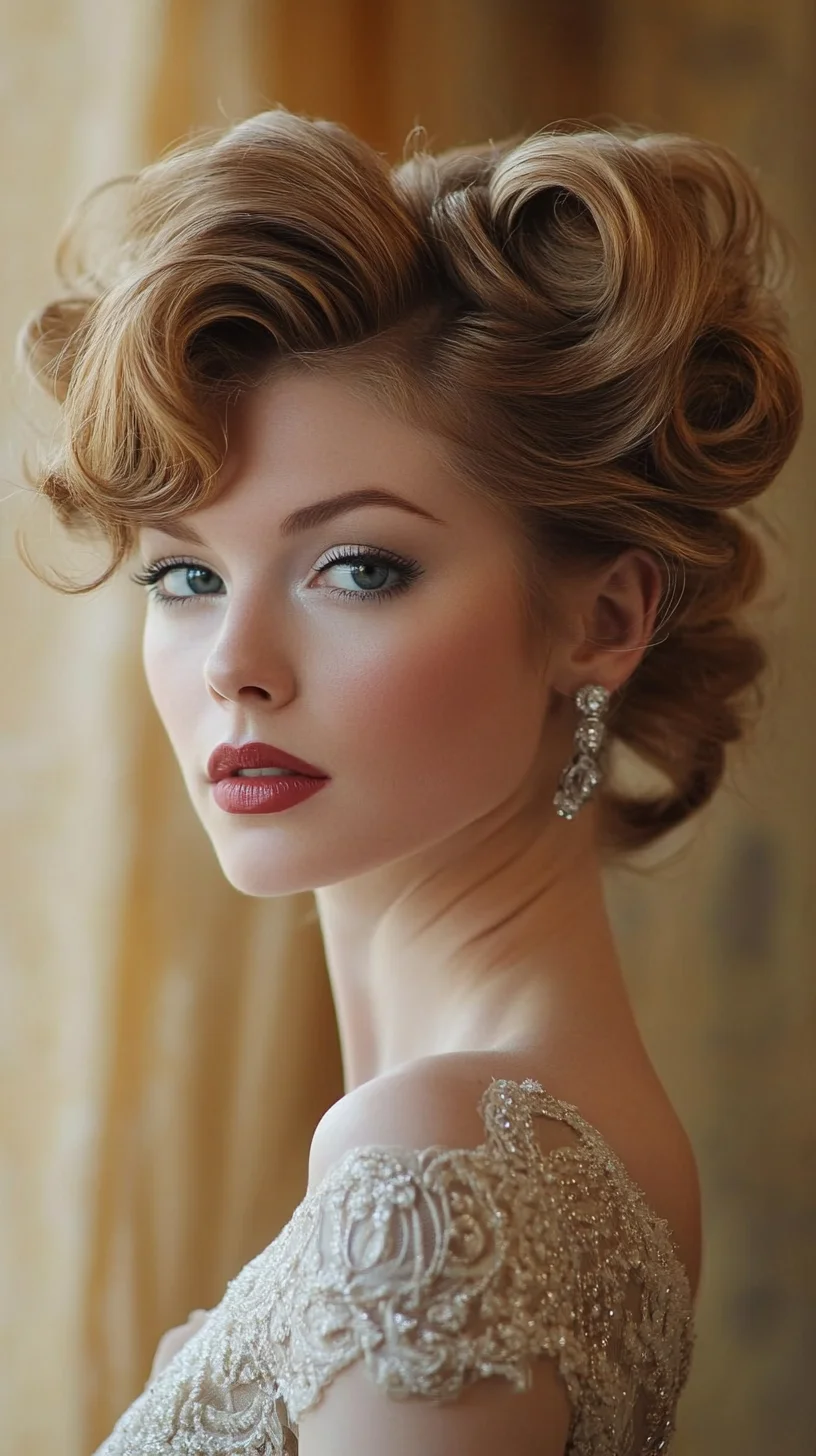 Vintage Glamour: The Timeless Elegance of Retro Pin-Up Curls