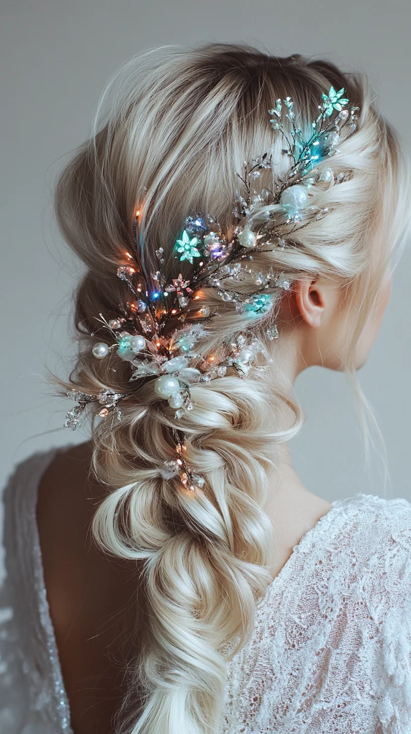 Whimsical Braided Elegance: A Captivating Look for Any Occasion